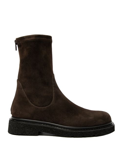 Suede ankle boot with zip GUGLIELMO ROTTA | KRISALYNCAMOSCIOEBONY